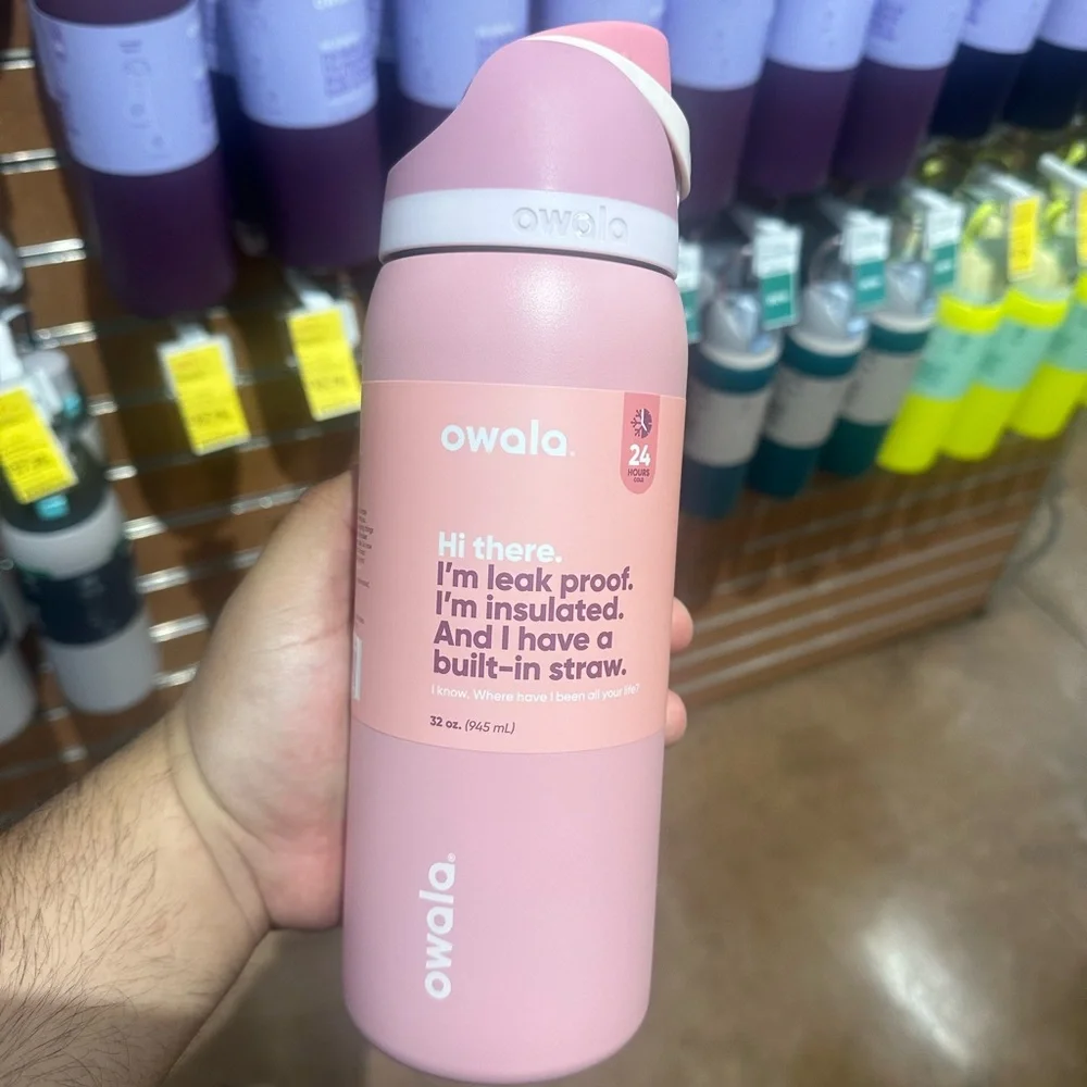 Owala Rosy Dreams 32oz Whole Foods Exclusive BRAND NEW!!! - Picture 1 of 8